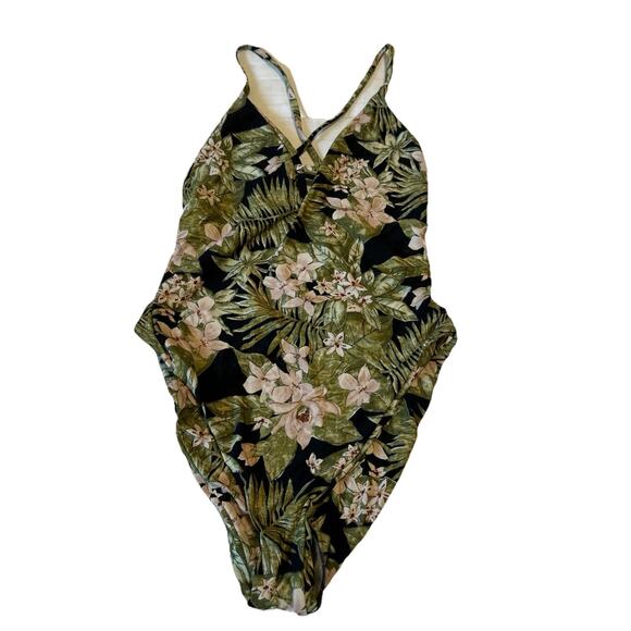 Volcom Women's Midnight Tropic One Piece Swimsuit Size XS Beach Summer - Picture 5 of 13